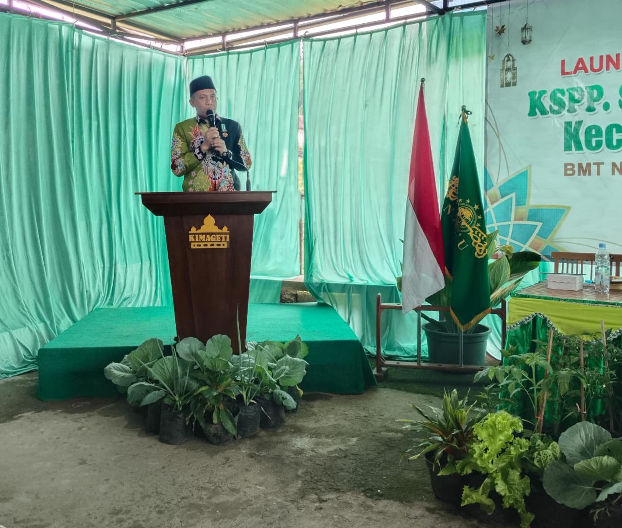 Sambutan Direktur Utama Pada Acara Launching Cabang BMT NU Jatim Cabang Plaosan Magetan